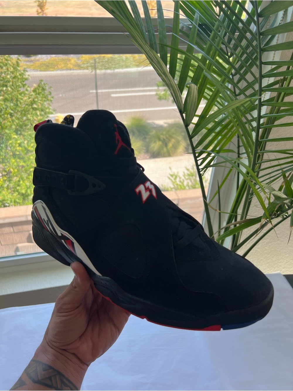 Nike Air Jordan 8 Retro Playoffs 2023 Men’s Size 13 Basketball Shoes